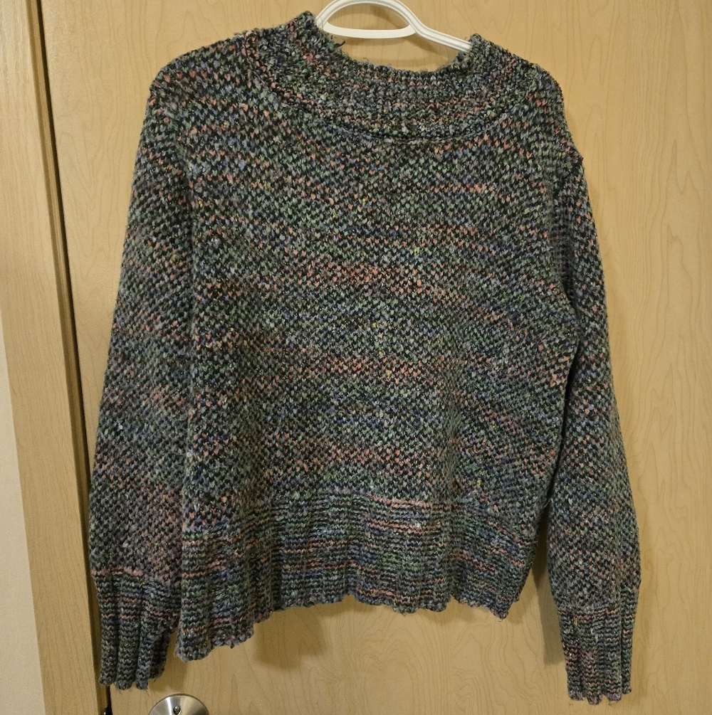 Free People Cotton Candy Pullover Gemstone Combo (S)